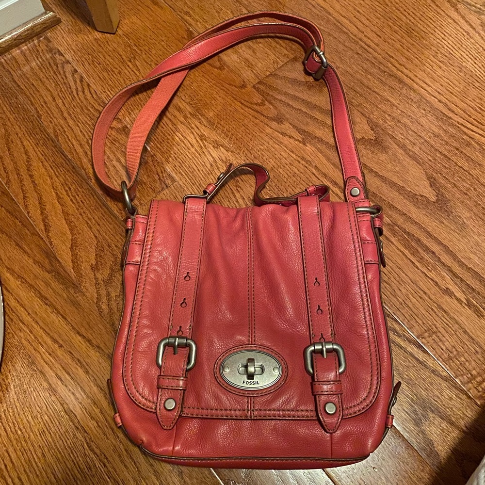 Fossil crossbody leather bag